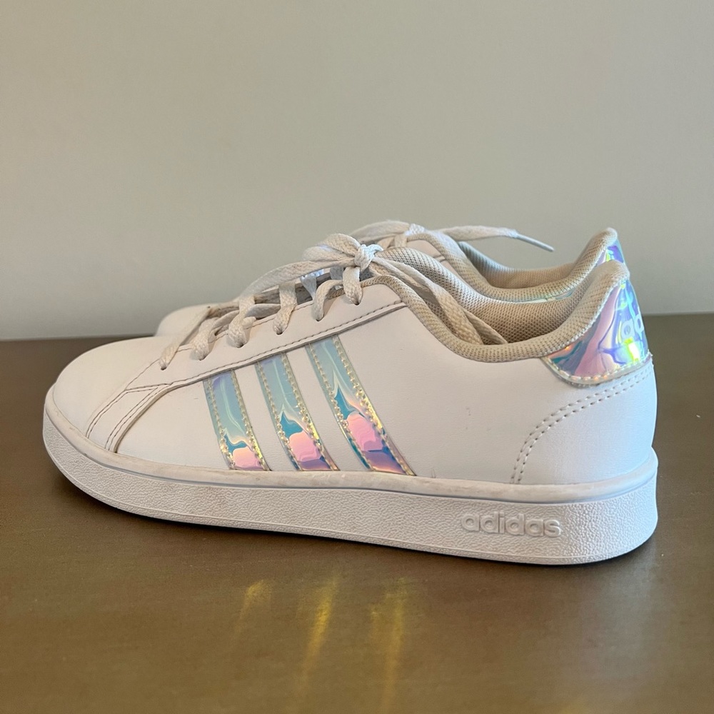 Adidas Kids Superstar Holographic Sneakers